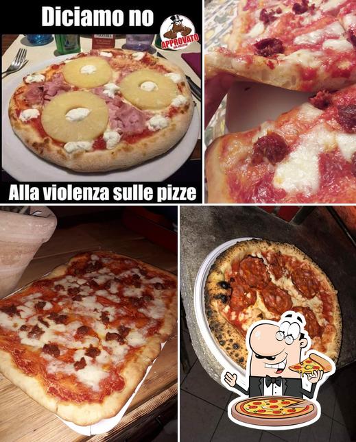 Prenditi tra le svariate varianti di pizza