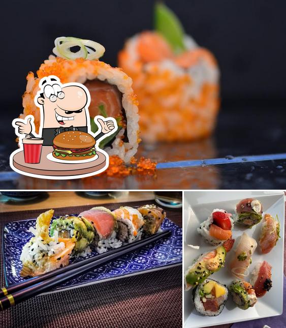 Essayez un hamburger à Gourmet Sushi – The Art Of Sushi