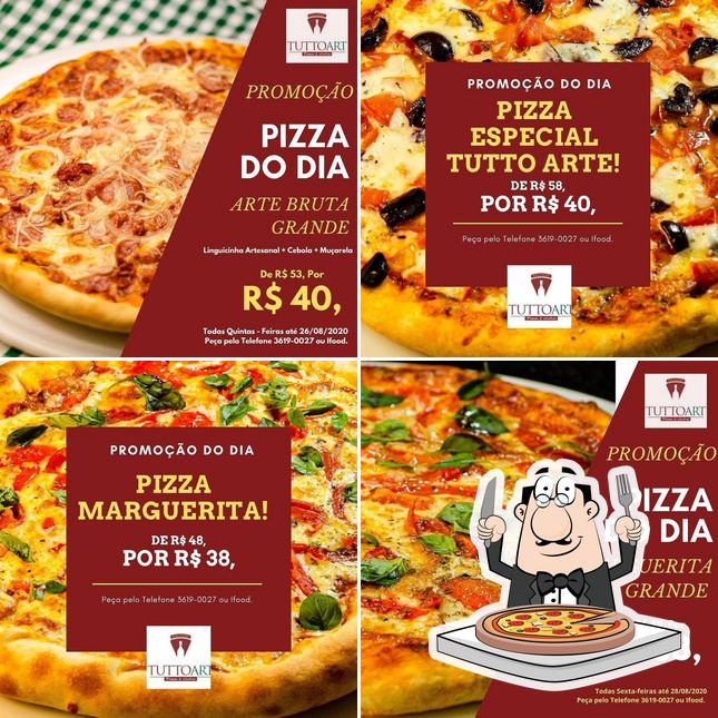 Отведайте пиццу в "Tutto Art Pizza & Vinho"