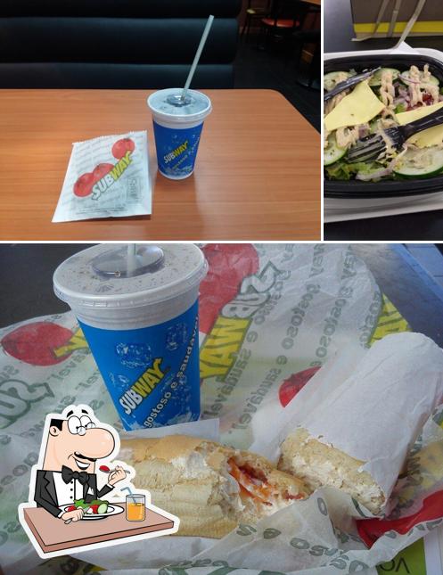 Comida em Subway