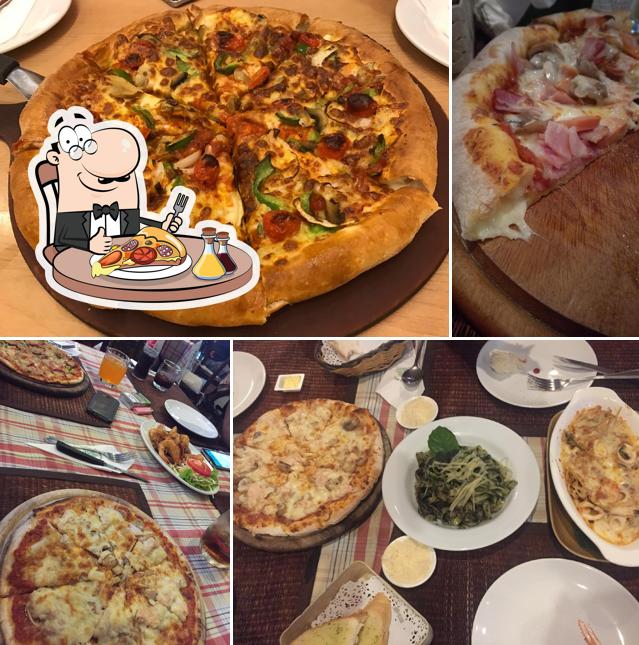 En Pizzaria Hut 1, puedes pedir una pizza