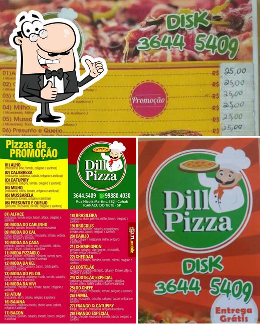 See this picture of DILL PIZZA