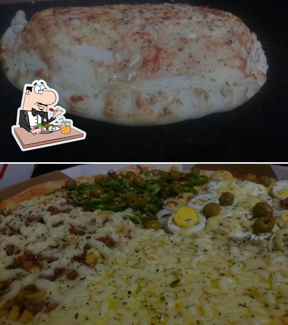 Platos en Disk Pop Pizzaria