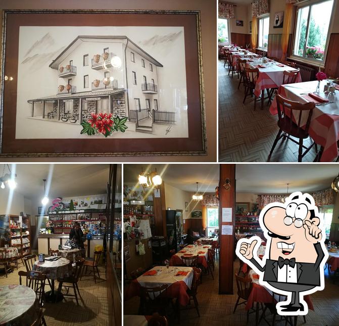 Gli interni di Bar Trattoria Caccia Reale