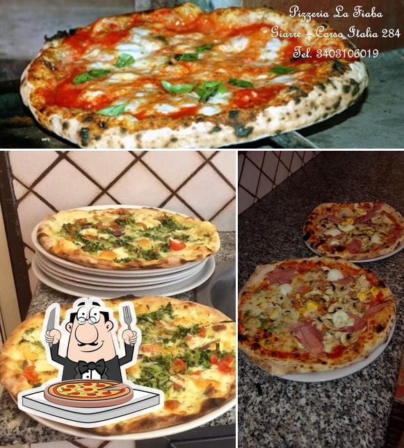 Choisissez des pizzas à La Fiaba