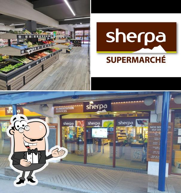 Voici une photo de Sherpa Supermarché Arc 1800