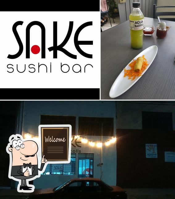 Mire esta foto de Sake Sushi Rolls