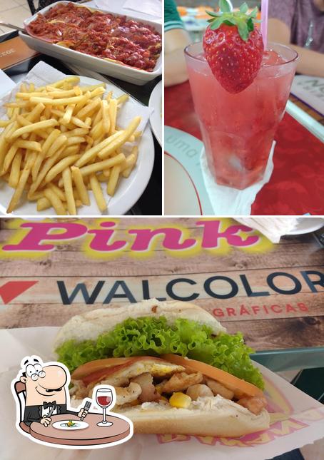 Food at Banana Pink