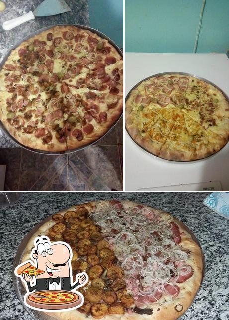 Escolha pizza no Point Brasil Pizzaria E Gourmet