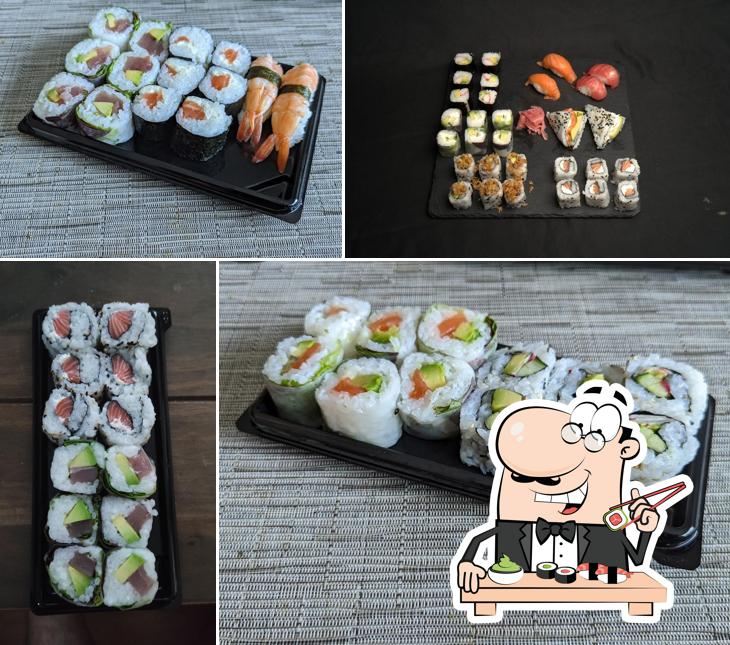 Commandez de nombreuses options de sushi