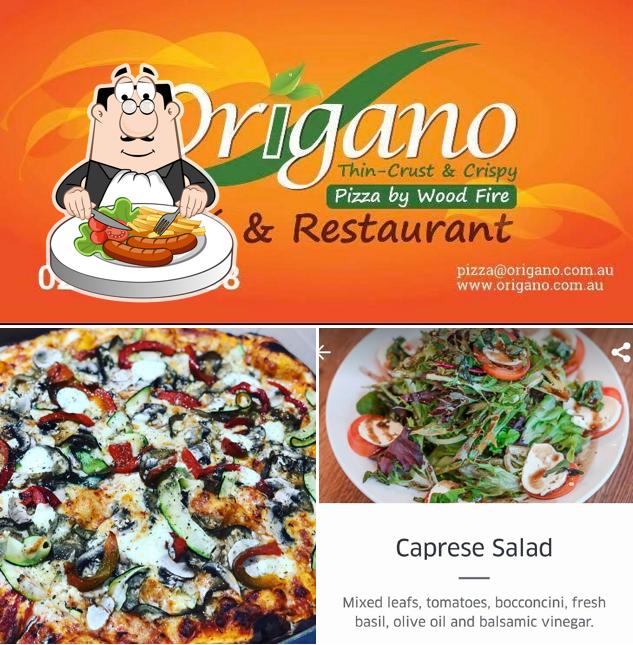 Еда в "Origano Woodfire Pizza (Halal)"