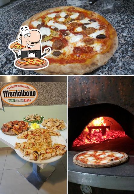 Prenez des pizzas à Pizzeria Montalbano