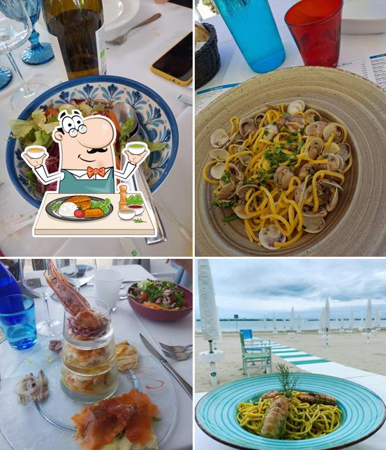 Meals at Abbronzatissima beach