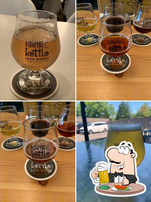 Kame & Kettle Beer Works propose une sélection de bières