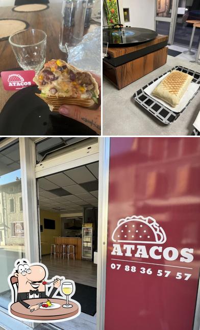 Voici l’image affichant la nourriture et intérieur sur Atacos