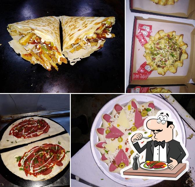 Еда в "Crepe&Pizza Makka"