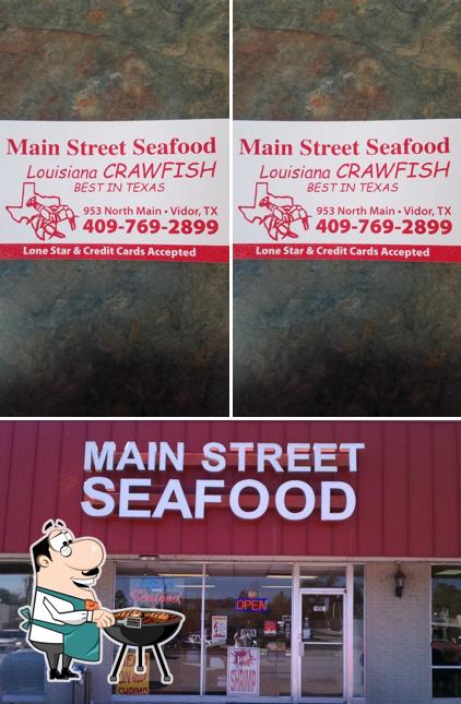 Взгляните на снимок ресторана "Main Street Seafood"