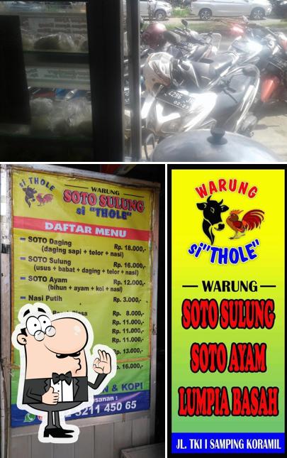 See this picture of Soto Sulung SI"THOLE