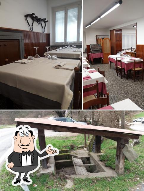 Trattoria Bevera 54 si caratterizza per la interni e esterno