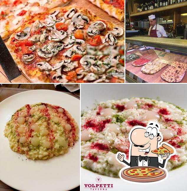 Prenez des pizzas à Taverna Volpetti
