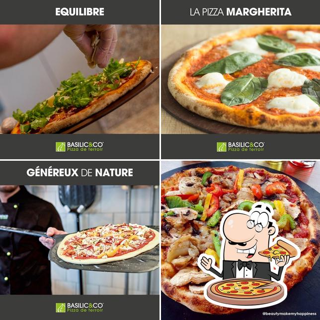 Choisissez différents genres de pizzas