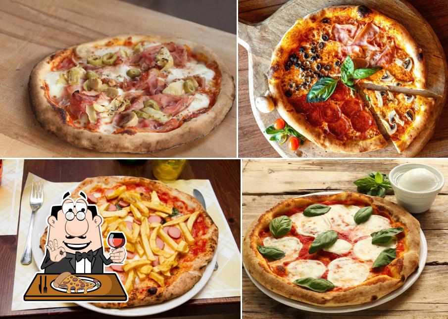 Pick different variants of pizza