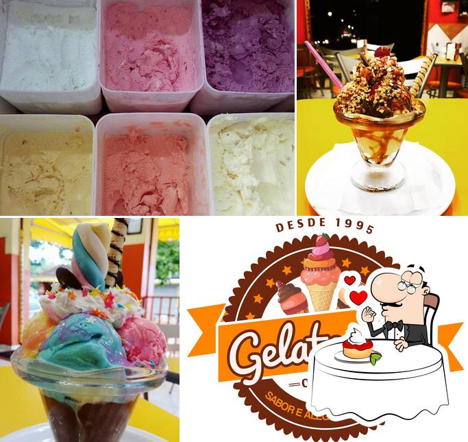 Gelaterrye Sorveteria provê uma variedade de sobremesas