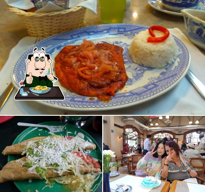 Comida en Sanborns