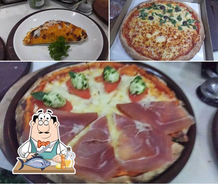 Salmão grelhado em Gepetto La Pizzeria