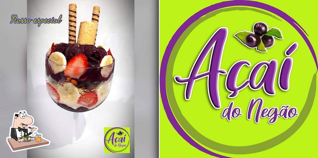 Food at Açaí do Negão