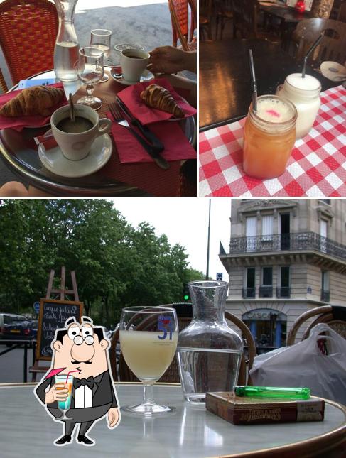 La photo de la boire et table à manger de Paris’s