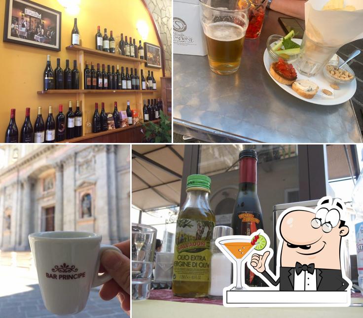 Prenditi un drink dal menu