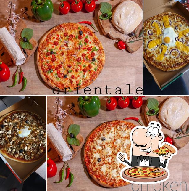 Choisissez des pizzas à L'Oros Ganos Pizza Crolles