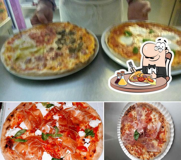 Elige una pizza en Pizzeria Vesuvio