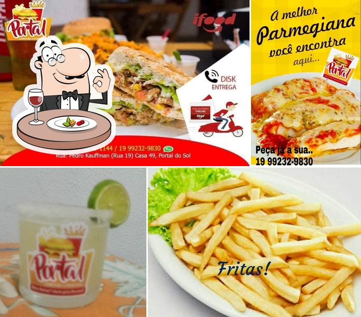 Comida em PORTAL Lanches e Pastéis