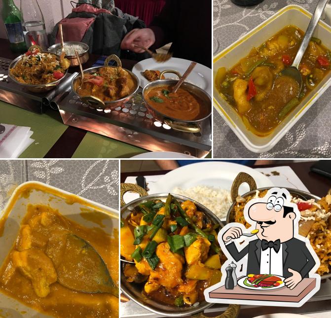 Chicken curry at Restaurant Nepal