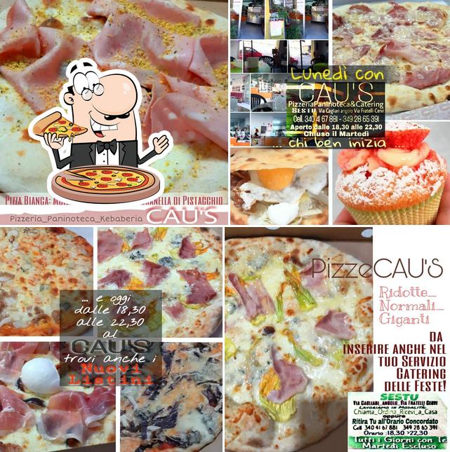 Prova una pizza a Cau's PizzeriaPaninoteca&Catering