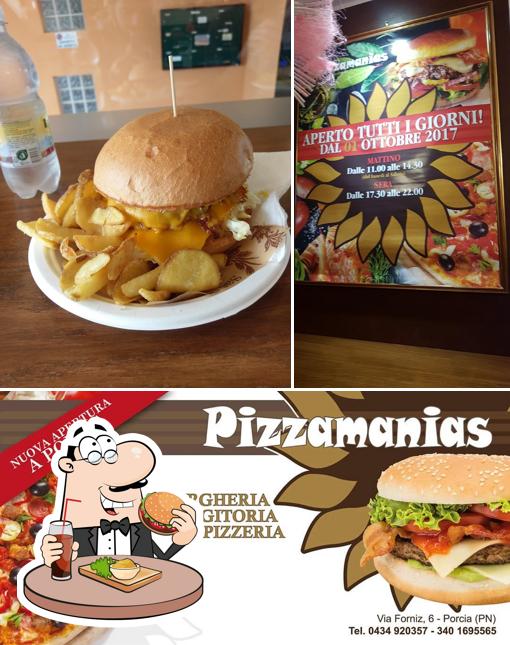 Ordina un hamburger a PizzAurora