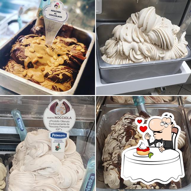 Gelateria del Centro offre un'ampia varietà di dessert