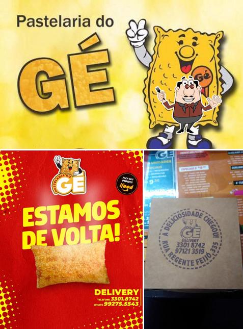 Comida em Pastelaria do Gé