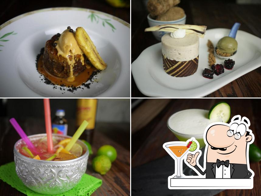 Las fotografías de bebida y comida en Qi Authentic Thai Grill