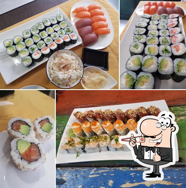 Essayez différentes options de sushi