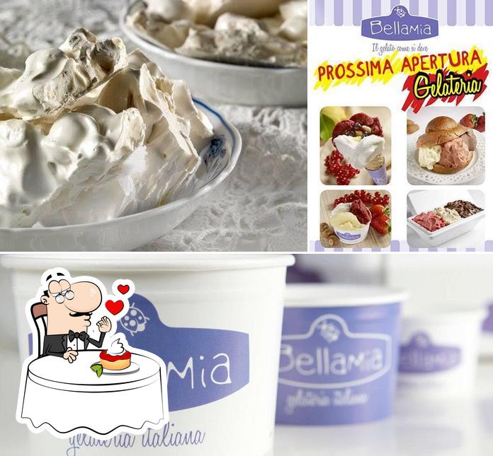 Gelateria Bellamia propone un'ampia varietà di dolci