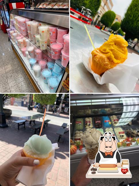 Victoria Ice Cream & Fudge Factory provides a selection of desserts