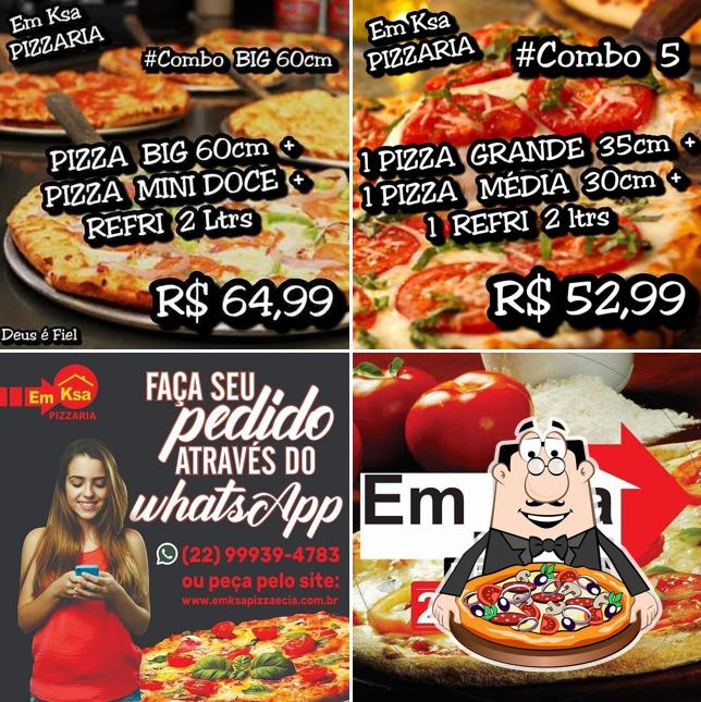 Escolha diversos estilos de pizza