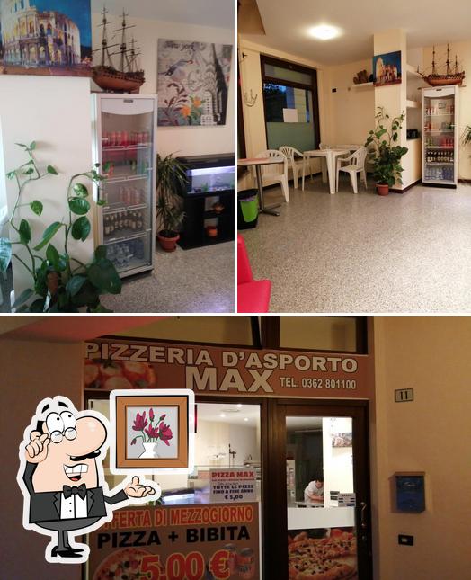 L'intérieur de Pizzeria Max Besana