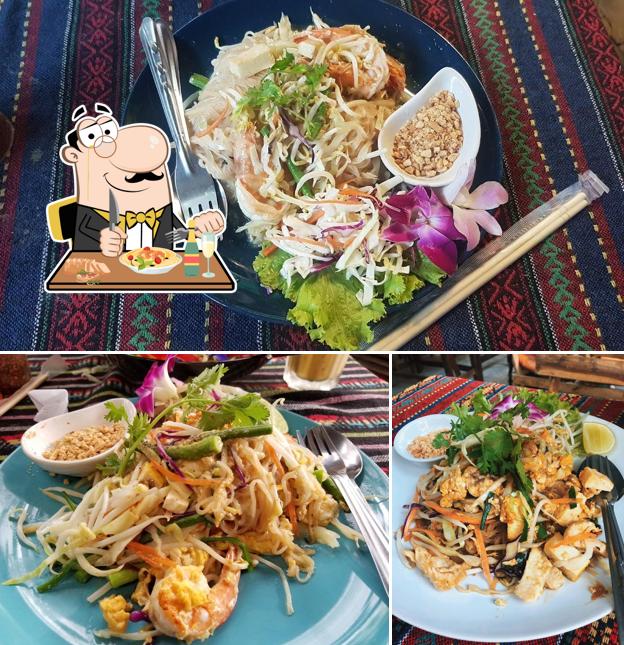 Pad thai at Tikky Cafe