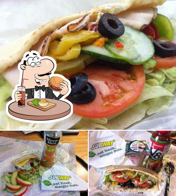 Prenez un hamburger à Subway