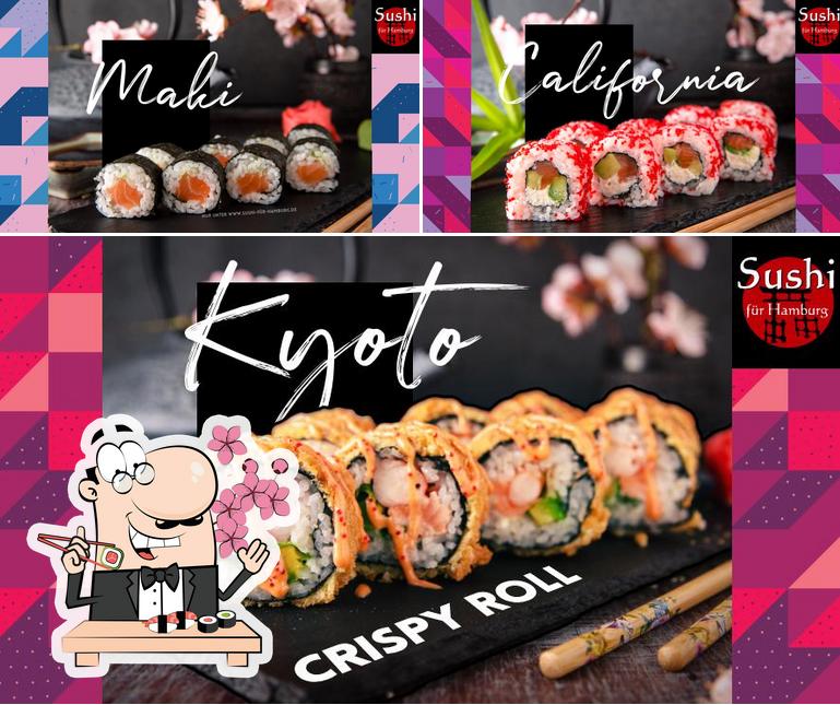 Faites-vous plaisir avec des sushis à Sushi für Hamburg - Charlottenburg