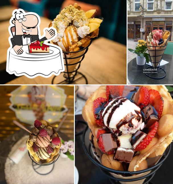 Bubble Waffel & Freunde provides a selection of sweet dishes